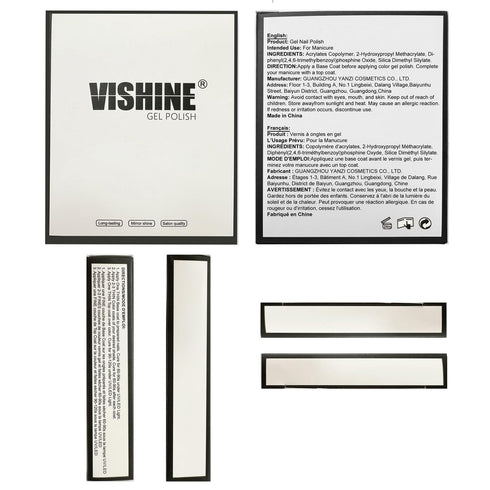 Vishine Base Top Coats Set - 3Pcs Matt Top Coat, High Gloss No Wipe Top Coat and Base Coat for DIY