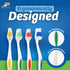 FactorDuty 100 Pack Classic Medium Soft Toothbrush Bulk, Standard, Individually Wrapped