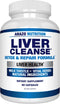 Arazo Nutrition Liver Cleanse Detox & Repair Formula – Milk Thistle Herbal Support Supplement with Silymarin, Beet,