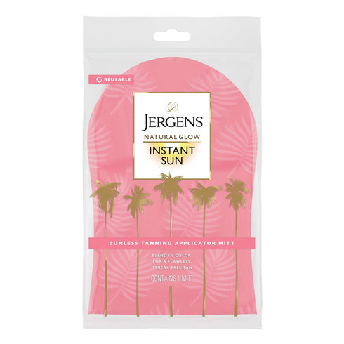 Jergens Natural Glow Body Applicator Mitt - Flawless Tanning Blender Glove, Reusable, Protects Hands
