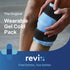REVIX Ice Pack for Knee Pain Relief - Reusable Gel Ice Wrap for Leg Injuries, Cold Compress Therapy for Arthritis