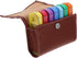 HAKIDZEL Weekly Portable Medicine Dispenser Organizer with Compartments and Storage Bag Lightweight PP