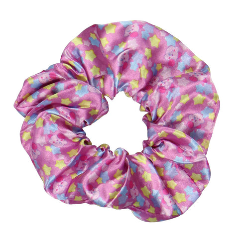 Kirby Video Game 3D Character Hair Ties Scrunchie Set, Pain-Free Removal for All Hair Types