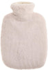 iiniim 2L Hot Water Bottle Bag with Faux Fur Plush Cover Hand Warmer