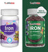 Iron Supplement for Kids - 5 mg Gummies with Vitamin C, Grape Flavor, Vegan, Kosher, Non-GMO - 60 Count