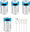 heixxow Rechargeable CR2 Batteries 4 Pack, 3.7V 370mAh USB Lithium Batteries, CR15H270 15270