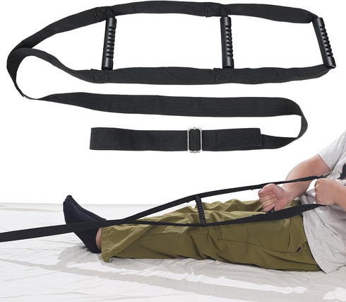 Munzong Bed Ladder Assist Black Pull Up - Sit Up Assist Device,