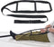 Munzong Bed Ladder Assist Black Pull Up - Sit Up Assist Device,
