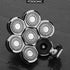 Universal 7 Blades Head Shaver Replacement Heads, Compatible with Many Electric Shaver Brands for Bald Men