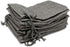 12-Pack Natural Burlap Gift Bags 5.5x7.75 with Drawstring (Cool Grey, Medium) for Party Favors, DIY Craft