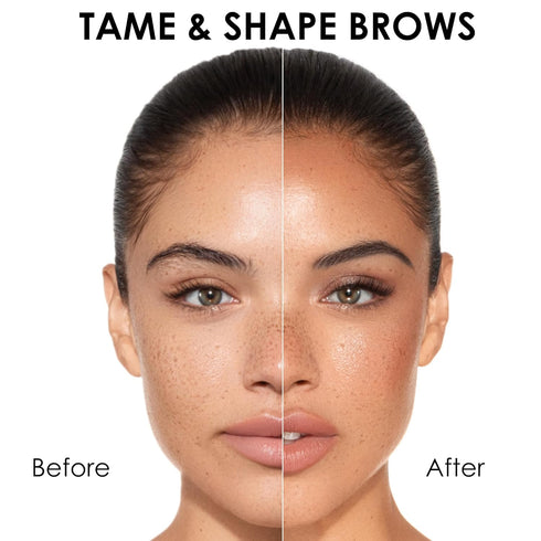 JAPONESQUE Brow & Lash Shaper with 3 Different Spoolie Brushes for Grooming and Shaping Brows