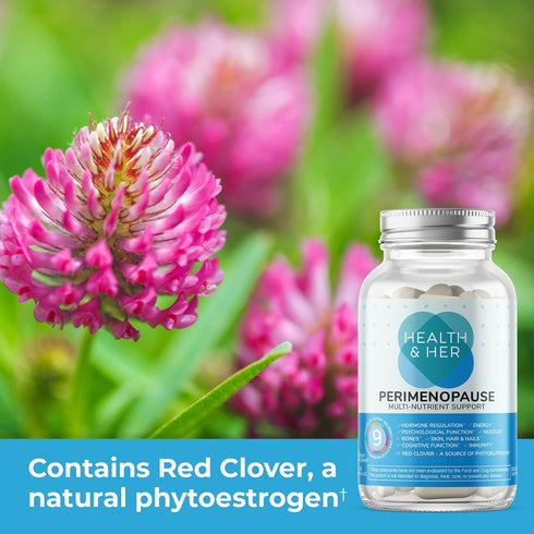 No.1 Wellbeing (60 1 Health & Her Perimenopause Supplement for Women The UKs Perimenopause Supplement - Multi-Nutrient