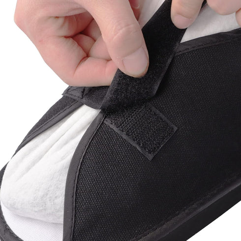 Medical Post OP Plaster Cast Boot, Adjustable Rehabilitation Open Toe Shoes for Kids and Adults, Valgus Recovery