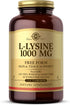 Solgar L-Lysine 1000 mg, 250 Tablets - Enhanced Absorption and Assimilation - Promotes Integrity of Skin and Lips -