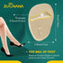 Metatarsal Pads Ball of Foot Cushions (6 Pairs), Non Slip High Heel Inserts for Women and Men, Reusable Foot Pads