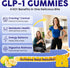 Yooaseital GLP-1, GLP-1 1 Gummies GLP1 lmmune, 90 Gummies Supplement for Women & Men, Natural GLP with Berberine