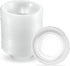 PLASTICPRO 40 Pack Clear Plastic Soup Bowls, 5 oz Durable Disposable Small Bowls for Parties, Events, BBQ