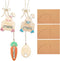 BOARDFEB Easter Money Holders Set of 3, Premium Wooden Gift Card Holders