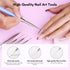 Makartt Nail Art Brush Set, 5pcs Liner Brush for Nails, Thin Nail Art Design Brush with Caps for Gel Polish Painting