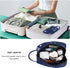 HUA ANGEL Travel Makeup Bag, Large Capacity Cosmetic Bags for Women, Waterproof Portable Toiletry Organizer with Handle
