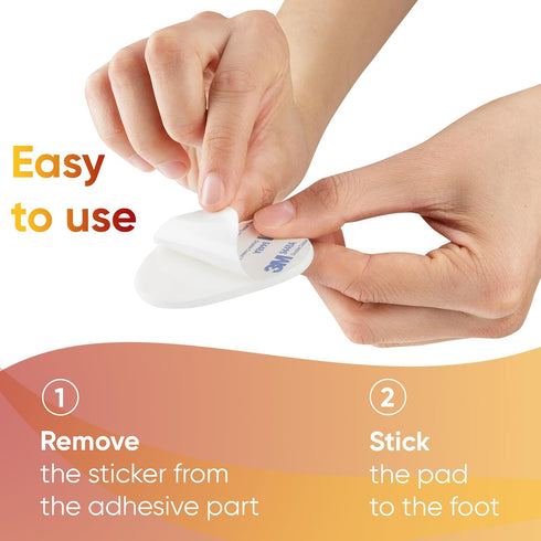 Homergy Metatarsal Pads for Pain Relief, 12 Piece Ball of Foot Cushions for Comfort and Support
