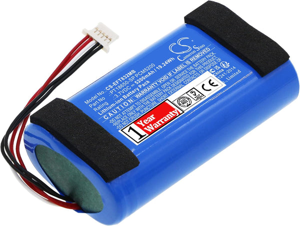 Battery Replacement for Spaceview Pro baby cam T8321-M PT18650-SP PCM5200