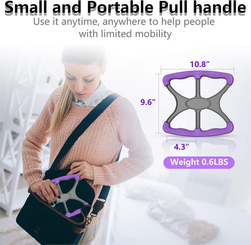 OVIFM Lift Assists Standing Aid-Handicap Bar with None Slip Grip Handles, Portable Lift Aid to Transfer Elderly