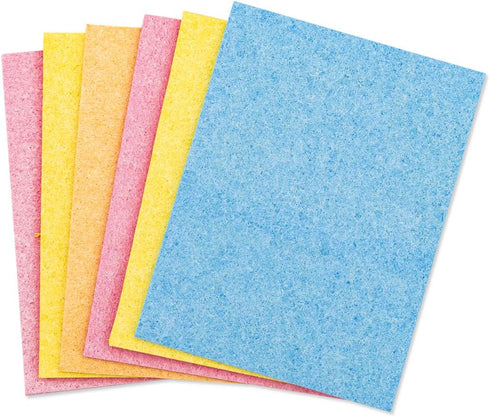 Hygloss Products Ums Compressed Sponges for Crafts, 6 Pcs, 3 x 4-Inch Sheets (17346)