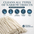 (200) Lova Pipe Cleaners Bulk, Hard Bristle Chenille Stems for Cleaning Glass Pipes, 6 Inches