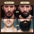 POP MODERN.C Beard Grooming Kit - 6pcs Beard Wash Shampoo, Beard Oil, Beard Balm, Comb, Brush, Scissors, Best Gift for