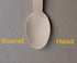 Gmark Disposable Wooden Cutlery Set, 200pcs - 80 Forks, 80 Spoons, 40 Knives, Biodegradable