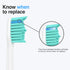 Toothbrush,6 Replacement Toothbrush Heads for Philips Sonicare Replacement Heads E-Series, Essence, Electric