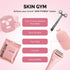 Rose Quartz Gua Sha Tool for Lymphatic Drainage and Sculpting
