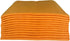 Shammy Cloth Towel Orange Extra Large 12 Pack, Super Absorbent Reusable for Home Kitchen Bathroom Car Pet Stains