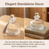TUPANDY 200ml/6.6oz Refillable Glass Aromatherapy Diffuser Bottle, Clear