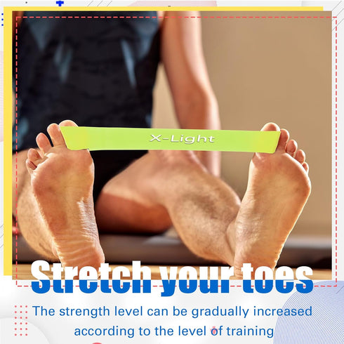 Set 5 WinnerWhy of Toe Stretcher Band Separator Spacer Bunion Correction Hallux Valgus Alignment Foot Stretcher