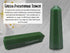 Amazing Gemstone Green Aventurine Crystal Towers, Natural Healing Crystal Point Obelisk for Reiki Healing (3-Inch)