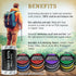 Smokey Mountain Herbal Long Cut Snuff, Wintergreen, 5 Can Box, Tobacco Free, Nicotine Free