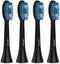 Replacement Brush Heads for Laechen Electric Toothbrushes, Black