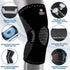 Knee Brace for Pain Relief and Support, Includes Patella Gel Pad, Ideal for Meniscus Tears, Arthritis (Large)