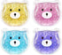 Kids Reusable Gel Ice Pack (4 Pcs), Cute Boo Boo Ice Pack for Injuries, Lunch Ice Pack, Pain Relief, Fever, Headaches
