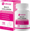 Collagen Peptides Capsule, Hydrolyzed Collagen Powder for Hair, Skin, Nail & Joint Support, 100 Capsules