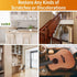 Farady Wood Laminate Vinyl Floor Furniture Repair Kit - 11 Colors Repair Wax Blocks for Wooden Floor, PVC, Vinyl