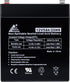 ECI Power 12V 5AH VRLA AGM Rechargeable Battery for LiftMaster 485LM, Craftsman 53918, Garage Door Opener