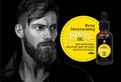 Pursonic Ultimate Beard Care Grooming Set - Includes Men's Beard Comb, Oil, Balm & Serum
