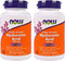 Now Foods Hyaluronic Acid 100 mg, 120 Veg Capsules (Pack of 2)
