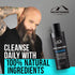 Mountaineer Brand Natural Bald Head Shampoo, Daily Scalp & Face Soap Wash, 4oz, Fresh & Natural Scent for Men