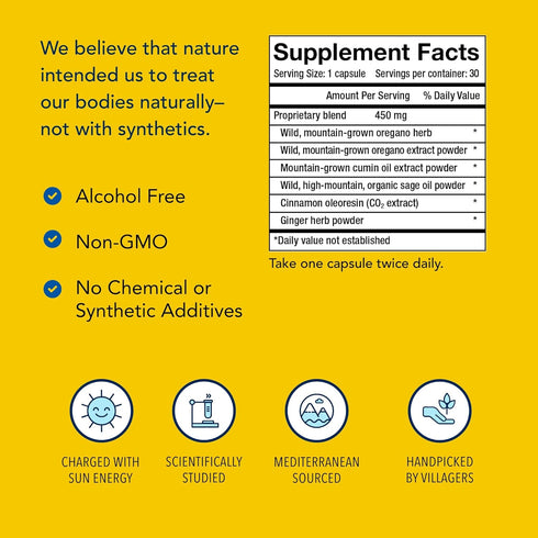 NORTH AMERICAN HERB & SPICE OregaRESP, 30 Capsules, Healthy Respiratory System Support