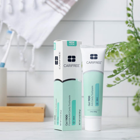 Recommended (2 Set) CariFree Maintenance & Prevention Kit, Mint | Anti-Cavity Fluoride Toothpaste & Mouthwash Freshens