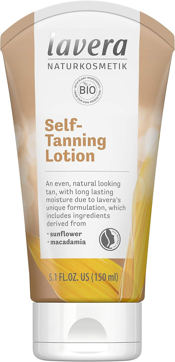 Lavera Organic Self Tanning Body Lotion, Fast-Acting, Streak-Free, 150ml/5oz